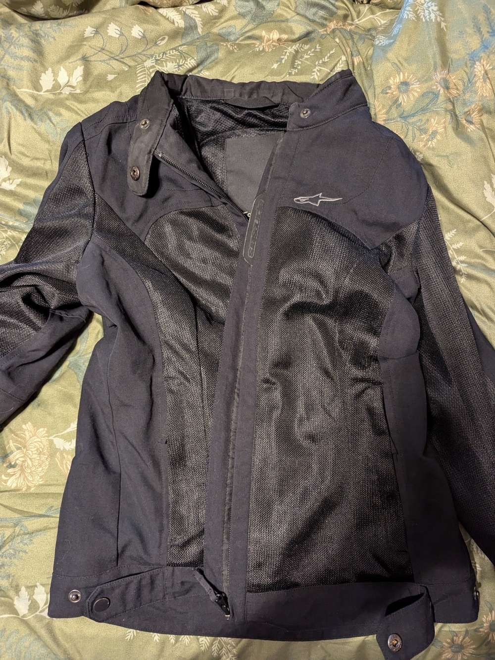 Alpinestars Women's Black Mesh Utility Motorcycle Jacket